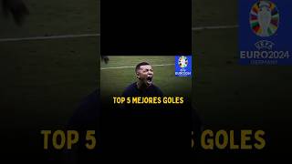 Mejores 5 Goles Eurocopa 2024 Hasta el Momento [upl. by Nitaj]