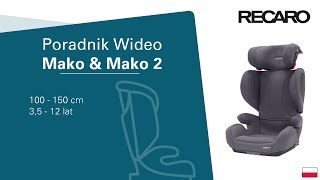 RECARO Mako Poradnik Wideo [upl. by Aley813]