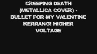 Creeping Death Metallica Cover  Bullet For My Valentine [upl. by Cazzie]