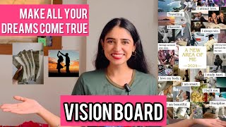 Vision Board 101 StepbyStep Vision Board Tutorial to manifest your dream life ✨ [upl. by Cumings]