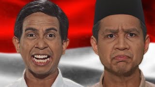 SkinnyIndonesian24  Prabowo VS Jokowi  Epic Rap Battles Of Presidency [upl. by Mraz108]