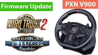 PXN V900 Steering Wheel amp Euro Truck Simulator 2 Setup Tutorial for PC  ET2 ATS2 [upl. by Lotsirk]