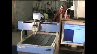 2 New CNC 6090 router installation and first cut [upl. by Iniffit952]