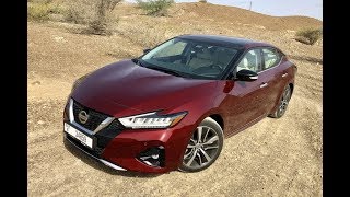 2019 Nissan Maxima Review in Dubai UAE [upl. by Ladnek]