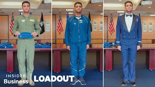 Every Uniform A US Air Force Academy Cadet Is Issued  Loadout  Insider Business [upl. by Lupien]