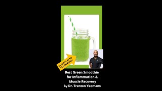 Dr Yeomans Green Smoothie to Help with Muscle Recovery [upl. by Doowrehs]