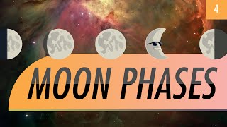 Moon Phases Crash Course Astronomy 4 [upl. by Sherwin]