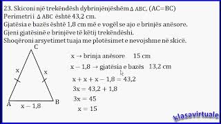 Provimi i Lirimit Matematikë 2024 pjesa 6 [upl. by Anomar]