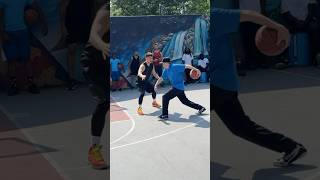 Delivery man EXPOSES Streetball Hoopers and BREAKS ANKLES [upl. by Emelina151]