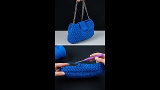 Easy crochet mini bag for beginners Step by step tutorial Miarti🧶 [upl. by Licastro60]