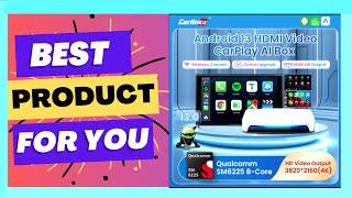 CarlinKit UHD Android 13 Smart TV Box Qualcomm 8Core Wireless CarPlay Android [upl. by Eeresed]