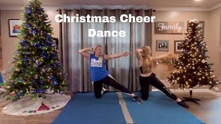 EASY CHEER DANCE  CHRISTMAS THEME [upl. by Elka]