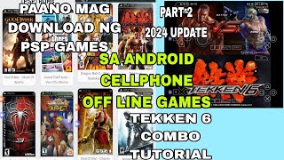 Paano mag download ng PSP Games sa cellphone android TAGALOG TUTORIAL  PLAYSTATION GAMES TO ANDROID [upl. by Pelletier]