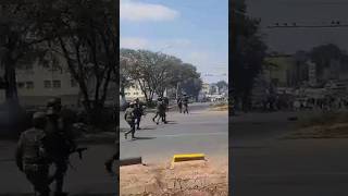 HAPPENING NOW GEN Z ANTIGOVERNMENT PROTESTS TO JKIA NAIROBI KENYA ALERT [upl. by Netsud]