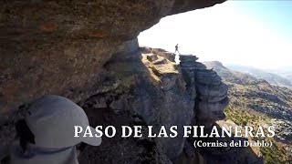 Paso de las Filaneras quotCornisa del Diabloquot  Torcal de Antequera Málaga [upl. by Ahso]