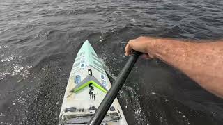 River downwind on the SUP [upl. by Revned829]