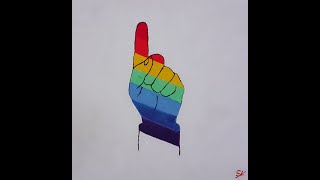 WAPPERENDE REGENBOOGVLAG MET BIJBELTEKST [upl. by Esylle]