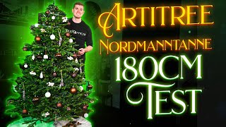 Artitree Nordmanntanne Test 180cm SpritzgussTanne zum SuperPreis [upl. by Cherian]