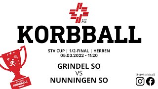 05032022  1120  Korbball Herren STVCUP Halle 12 Final  Grindel SO VS Nunningen SO [upl. by Hull947]