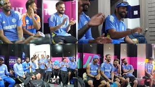 Watch  Team India Dressing Room Celebration After IND vs SA Match [upl. by Wini]