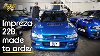 New Subaru Impreza STi 22B Real Gran Turismo Restomod built to order [upl. by Nickey]