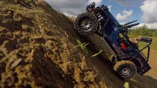 GMade Sawback Rock Crawler pure V8 sound [upl. by Antonin410]