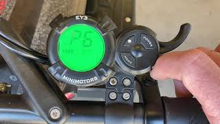 MiniMotorsUSA Ey3 Throttle Functionality [upl. by Dinin]