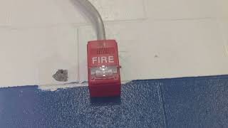 Middle School Fire drill  EST Genesis and Integrity  Intercom announcements [upl. by Seiber]