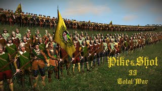 A BATTLE OF FAITHS  Pike amp Shot Total War Multiplayer Battle [upl. by Nedmac117]