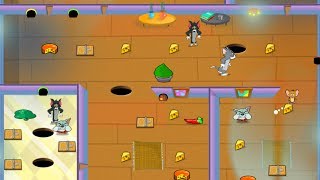 Tom and Jerry Mouse Maze  Tom and Jerry Cartoon games for Kids  Part 2 [upl. by Inalaeham520]