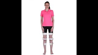 Knee Genu Valgum Varum Brace for Knock Knee amp Bow Legs Problem  Salo Orthotics [upl. by Ahsiadal]