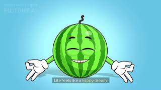 Watermelon song watermelonsong watermelon kidssong [upl. by Anircam]