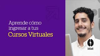 Aprende cómo ingresar a tus Cursos Virtuales [upl. by Saoj]