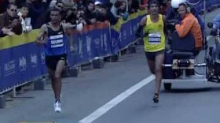 Marilson wins the New York Marathon [upl. by Okiron]