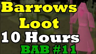 OSRS Barrows Loot  Becoming A Billionaire 11 [upl. by Sirromed391]