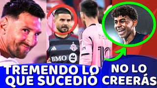 😀¡WOW 😀 GRANDIOSAS NOTICIAS de LEO MESSI  CRISTIANO RONALDO y del futuro de LAMINE YAMAL 🔴 [upl. by Ahsieym]