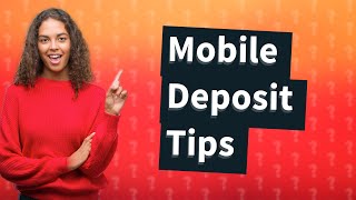 Can you mobile deposit a cashiers check [upl. by Branen]