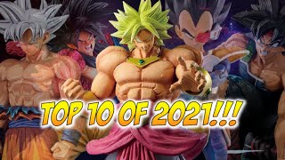 My Top 10 Dragon Ball Figures of 2021 [upl. by Lleraj675]