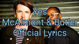 Yes  McAlmont amp Butler  Official Lyrics [upl. by Neale365]