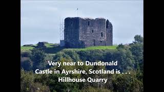 Hillhouse whinstone quarry panorama Troon Dundonald Ayrshire Vernon family owned 100 years [upl. by Duwe]