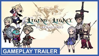 The Legend of Legacy HD Remastered  Gameplay Trailer Nintendo Switch PS4 PS5 PC [upl. by Schriever700]