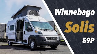 Exploring the 2023 Winnebago Solis 59P Camper Van  Markquart RV [upl. by Allerus669]