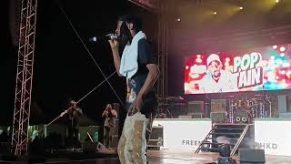 POPTAIN  ACHIRATIDZA KUGONA BASA LIVE PERFORMING AT FREEMME Vs ME ALBUM LAUNCH 2024 [upl. by Lah668]