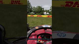 🥲 UNSMOOTH OPERATION F124 F1 Formula1 Formula1game HungarianGP [upl. by Redvers]