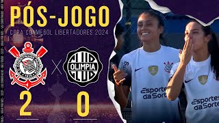 CORINTHIANS x OLIMPIA ðŸ”´ AO VIVO COM IMAGENS DE GRAÃ‡A  QUARTAS DE FINAL  LIBERTADORES FEMININA 2024 [upl. by Coray]