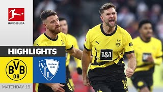 HatTrick Hero Füllkrug  Borussia Dortmund  VfL Bochum 31  Highlights  MD 19 – Bundesliga 2324 [upl. by Merilyn]