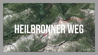 Heilbronner Weg  Wandern im Allgäu  GPSTrack [upl. by Rehpinej]