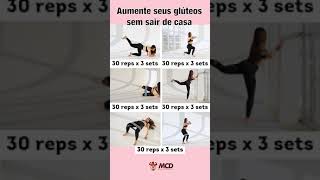 6 Exercícios Para Aumentar Seu Bumbum Em Casa shorts [upl. by Erbua770]