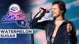 Harry Styles  Watermelon Sugar Live at Capitals Jingle Bell Ball 2019  Capital [upl. by Kinson]