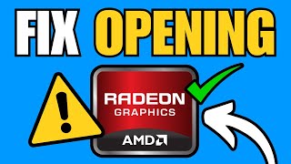 How To Fix AMD Radeon Software Not Opening Windows 11 [upl. by Levey158]